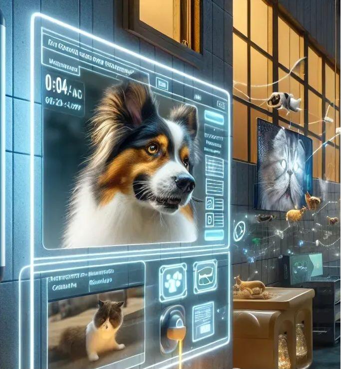 Futuristic pet tracking PCB enclosure design concept