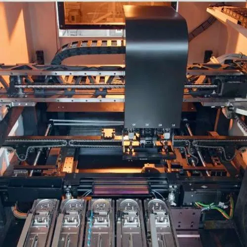 Through-Hole Component Insertion Machine in Action
