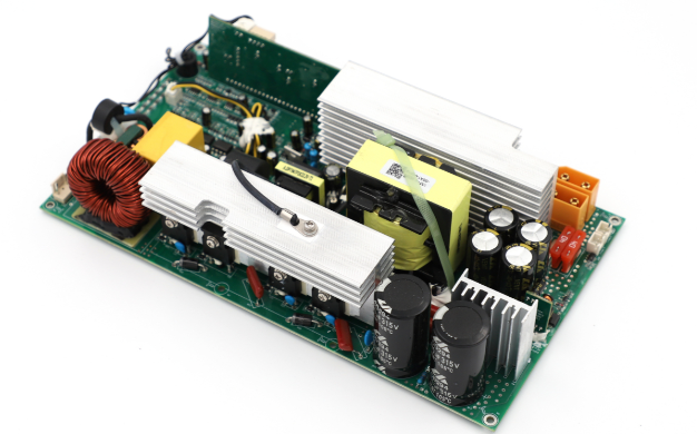 Completed PCB panel ready for integration into a device