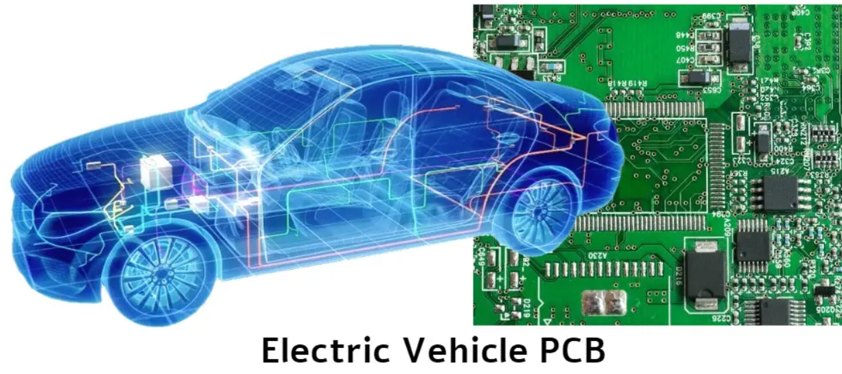 Automotive PCB in vehicle ECU for safety and performance systems