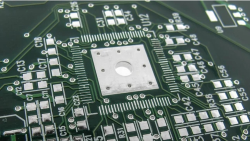 Cleaned PCB after HASL process showing spotless surface finish.