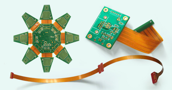 Rigid-flex PCB designed for aerospace applications