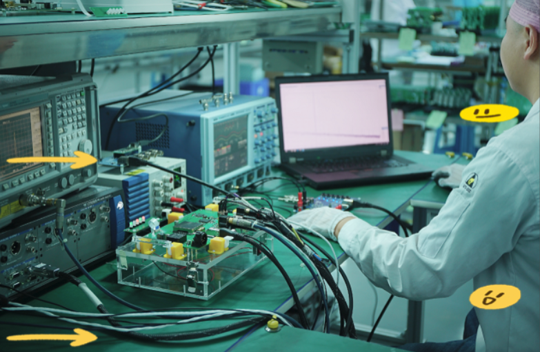Dynamic burn-in testing for electronic components under stress