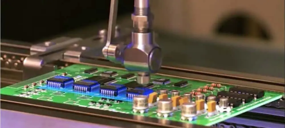 Encapsulated SMT assembly in an automotive control unit