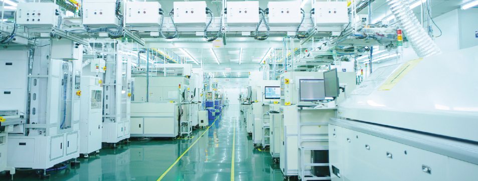 Eco-friendly PCB manufacturing facility with sustainable technology