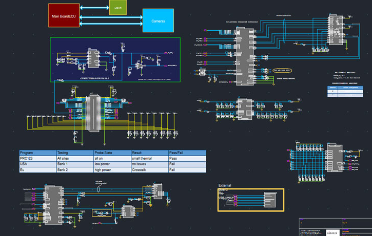 Variant management in PCB schematic design software