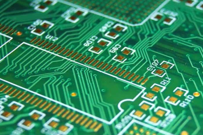 Finished PCB with high-quality silkscreen markings using advanced techniques.