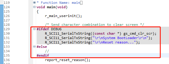 Debug macro definition example