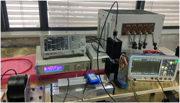 Insertion loss calibration of an injection probe