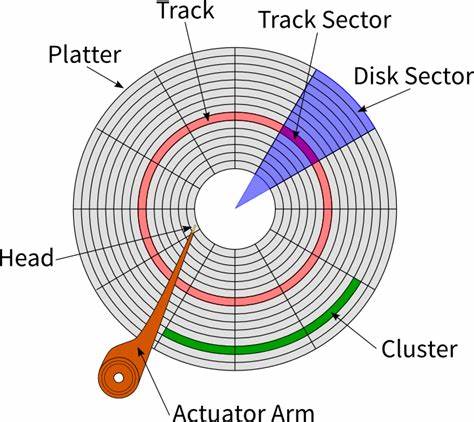 Disk layout diagram