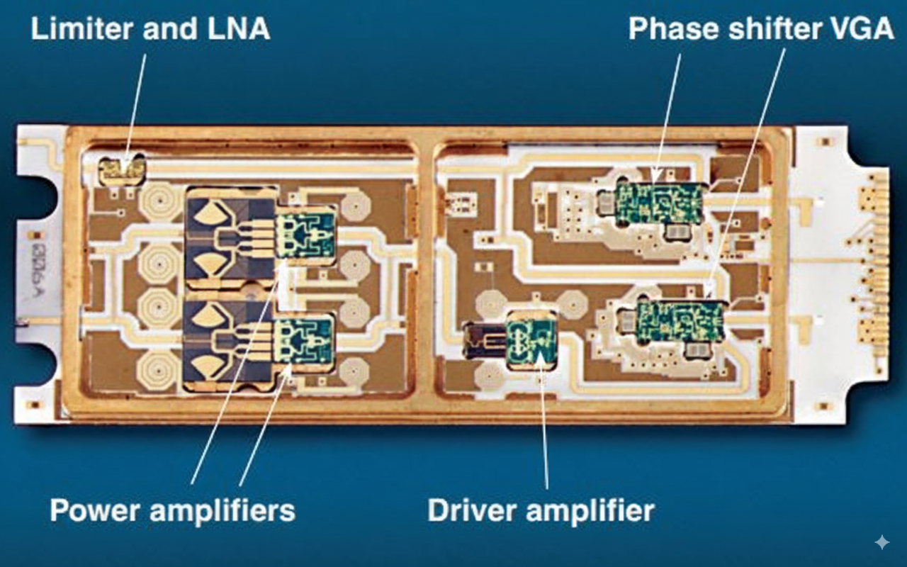 Diagram of a T/R module