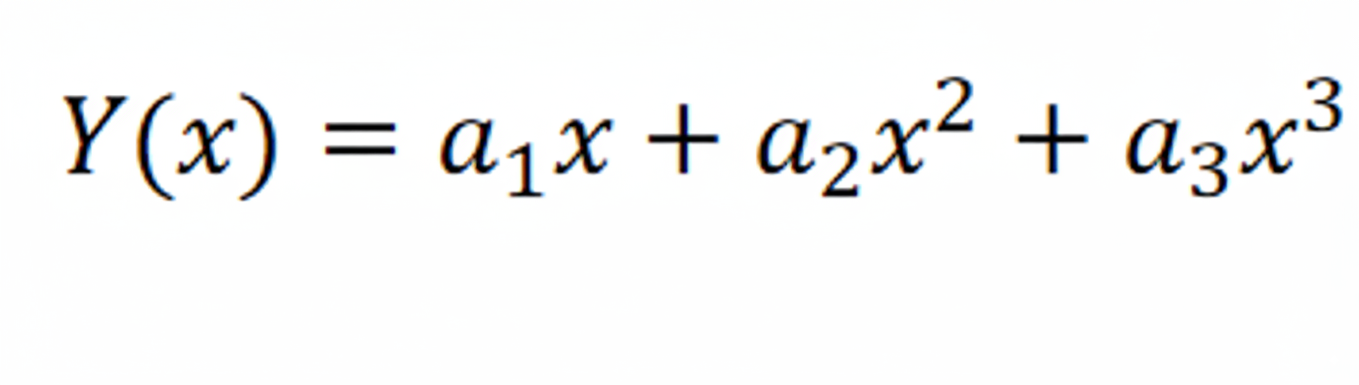 a simple input composed of the linear combination of two cosines at different frequencies