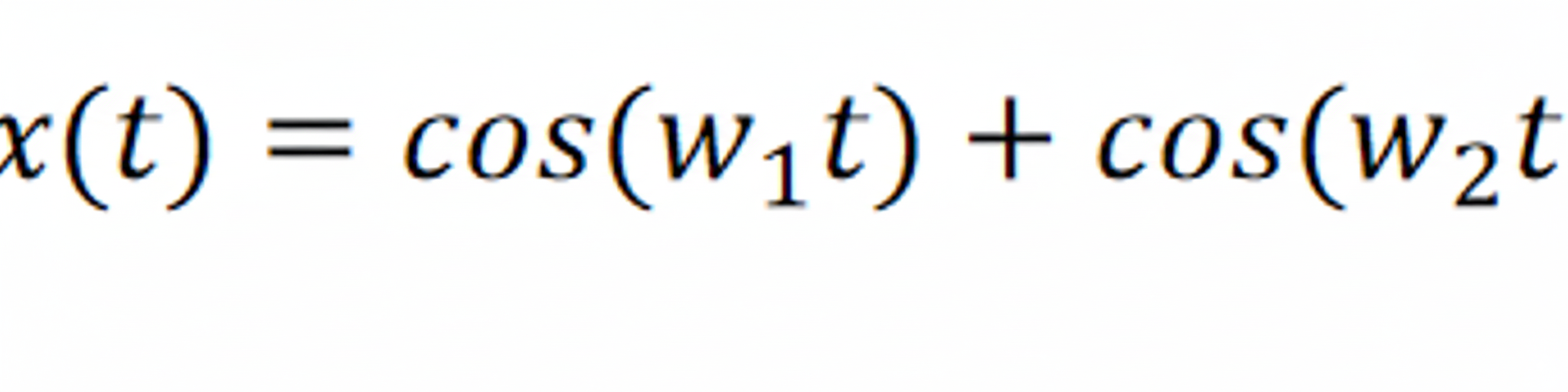 Using trigonometric identities to expand a squared or cubed term yields sum and difference frequencies