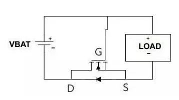 NMOS reverse polarity protection circuit