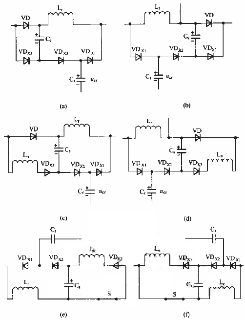 passive lossless snubber topologies
