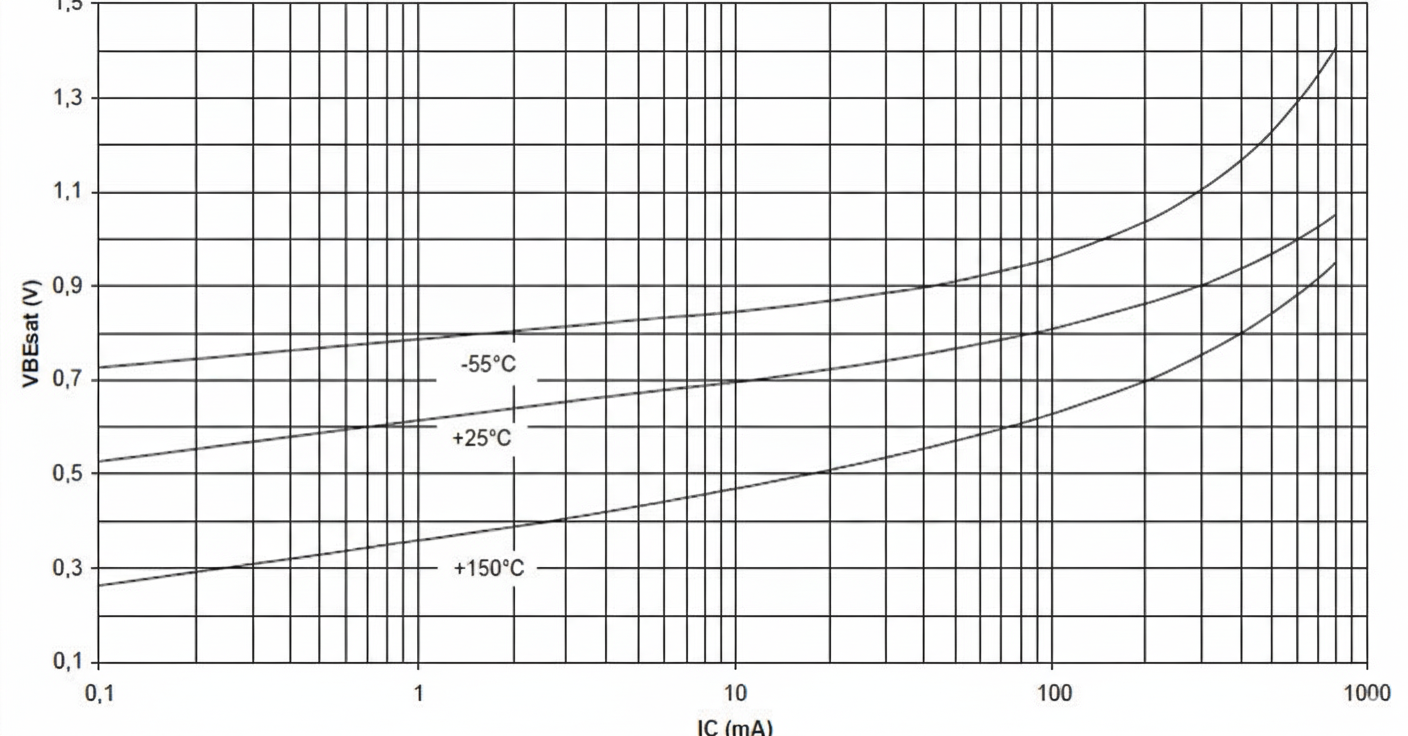 When reproducing the fault, the measured base node voltage of Q15 was only 12 mV, confirming Q15 is not in the active region.