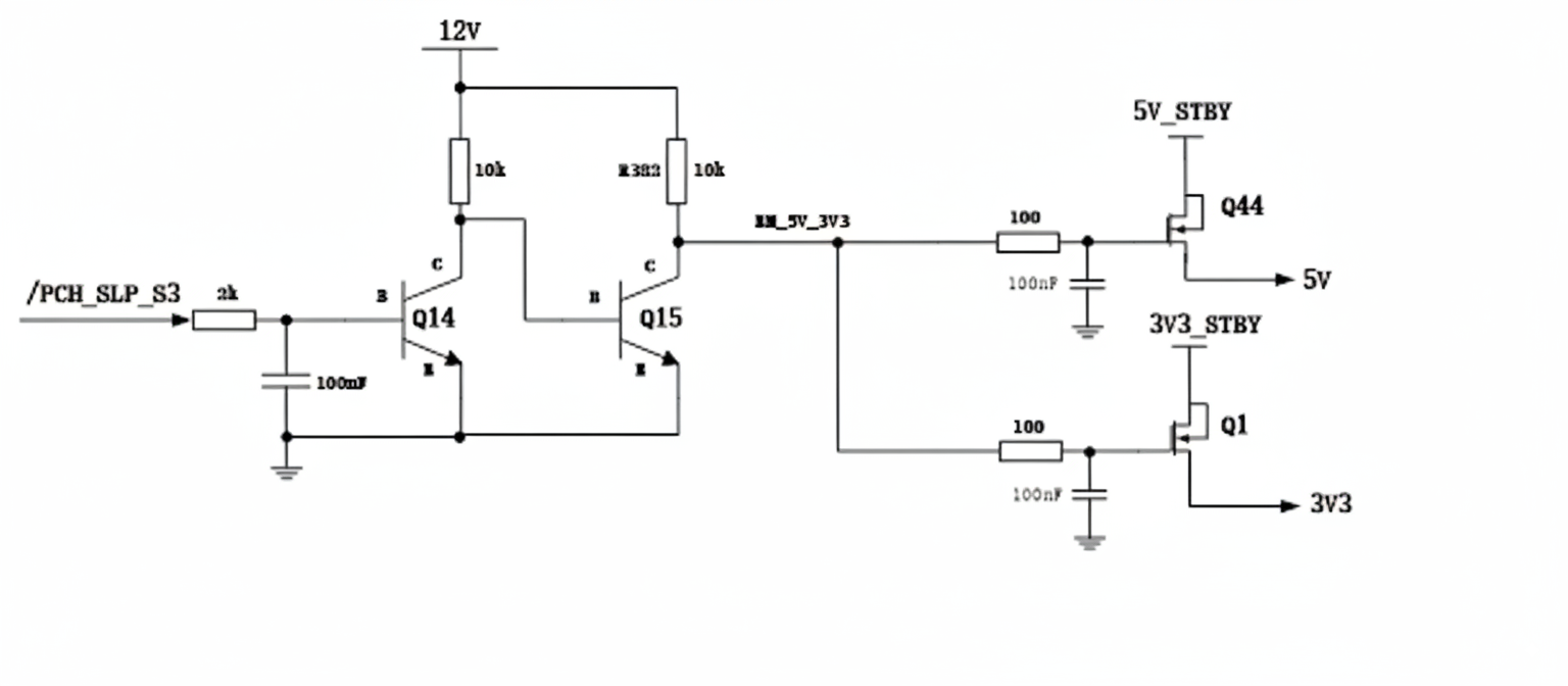 CE leakage for transistor Q15