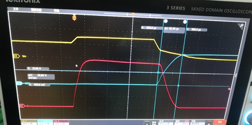  a non-failure waveform for a modified circuit 