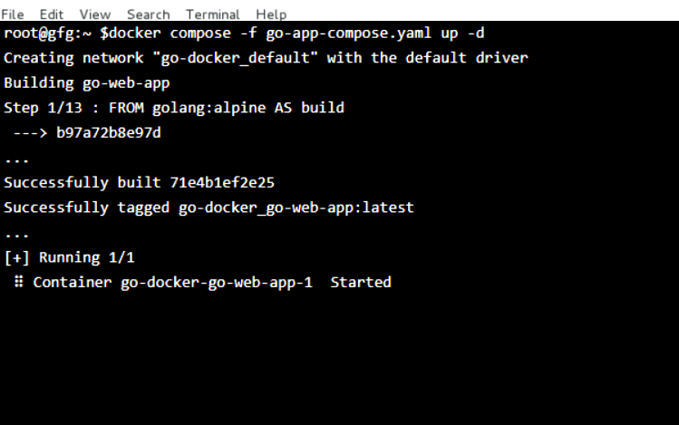 Deploying Go Web Apps with Docker
