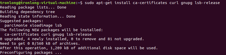 Install dependencies