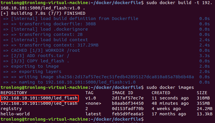 Build Docker image