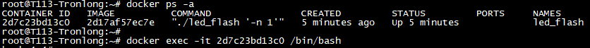 Container operations