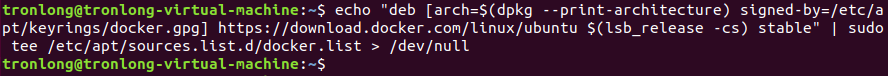 Configure Docker repository