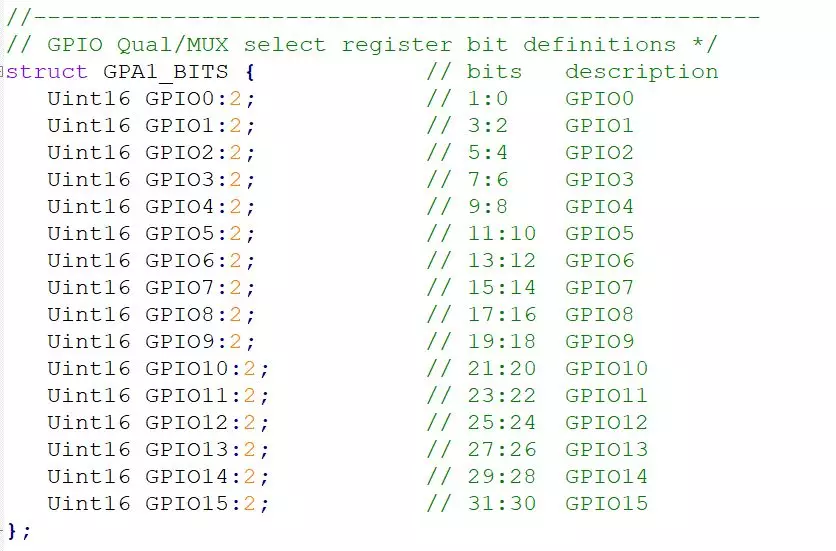 Bit-field example