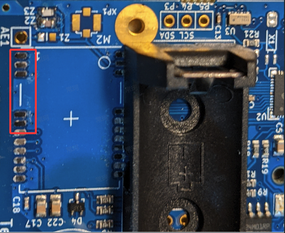  Black pads appear dull, grainy, or even black.