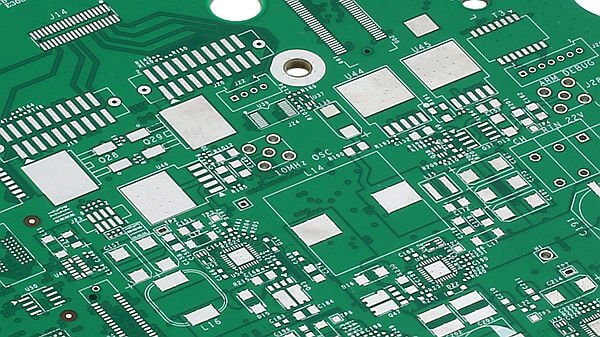 Completed PCB project with optimal surface finish for electronics application.