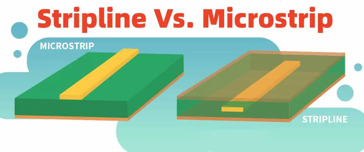 Microstrip vs. stripline configurations for PCB impedance control.
