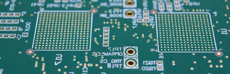 HDI PCB with via-in-pad design for improved stacked via reliability.