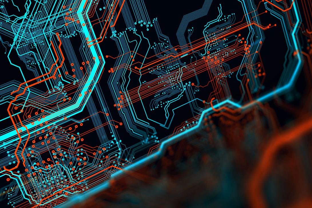 High-speed PCB layout design for signal integrity.
