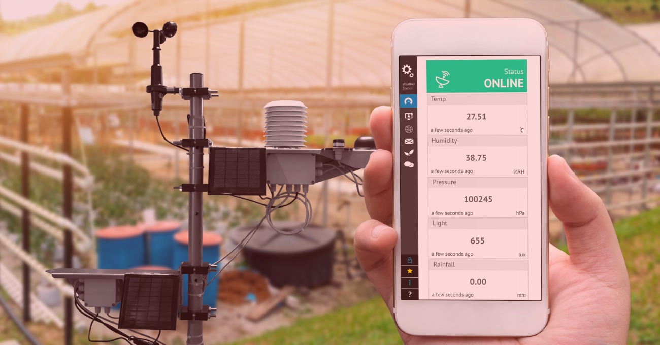 Simple IoT Weather Monitoring Station Design