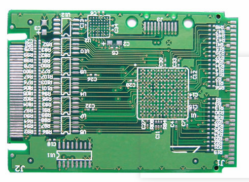 Component Placement Grid on PCB