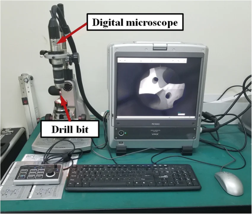 Drill Bit Inspection Microscope