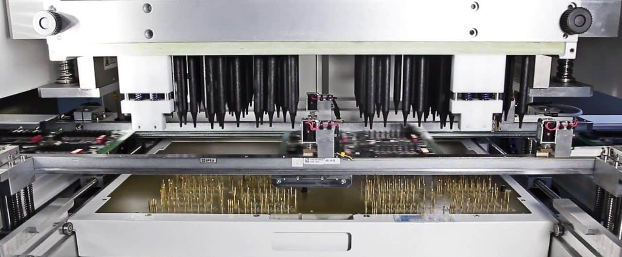 PCB Test Fixture with Bed-of-Nails
