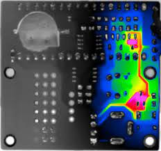 Thermal Imaging of PCB Hotspot