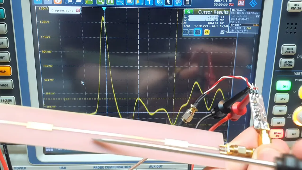 Dielectric Constant Measurement Setup