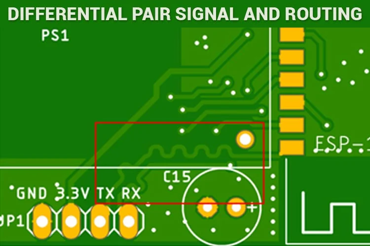 Differential Pair Routing Example
