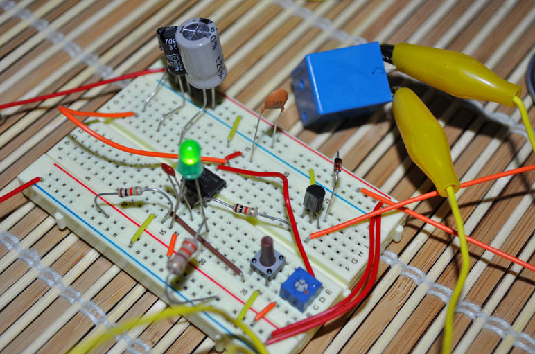 Porch Light Timer Relay Prototype