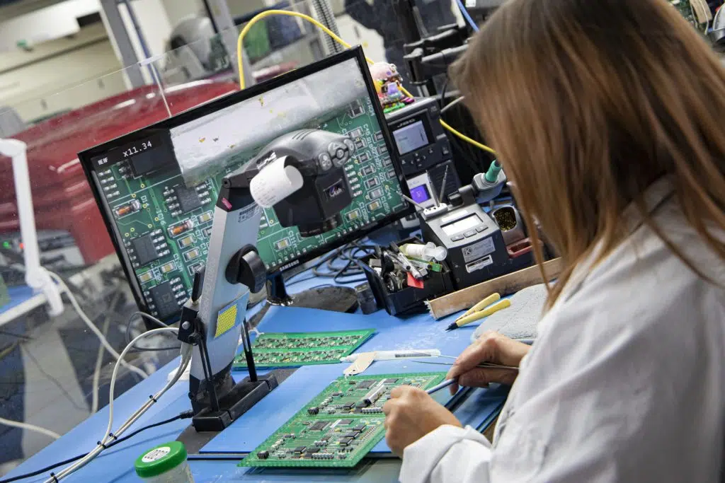 AOI inspection of PCB
