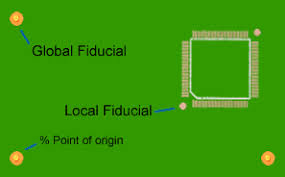 PCB Panel with Fiducial Marks