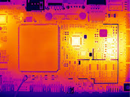 IR Thermal Image of PCB