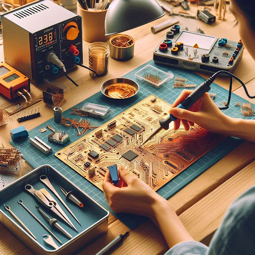 DIY PCB Prototyping Workstation