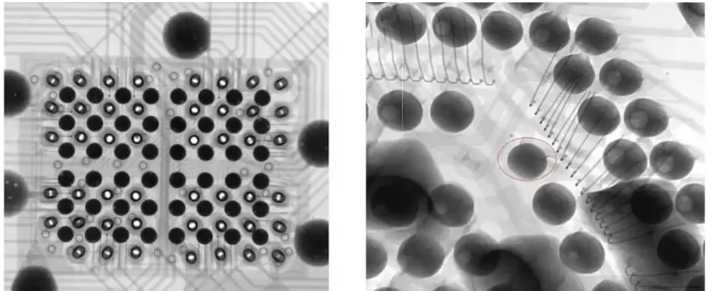 Comparison of 2D laminography and 3D CT X-ray images of BGA solder joints
