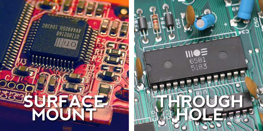 SMT vs THT Component Placement Comparison