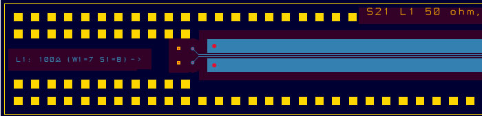 Impedance Test Coupons on PCB Panel