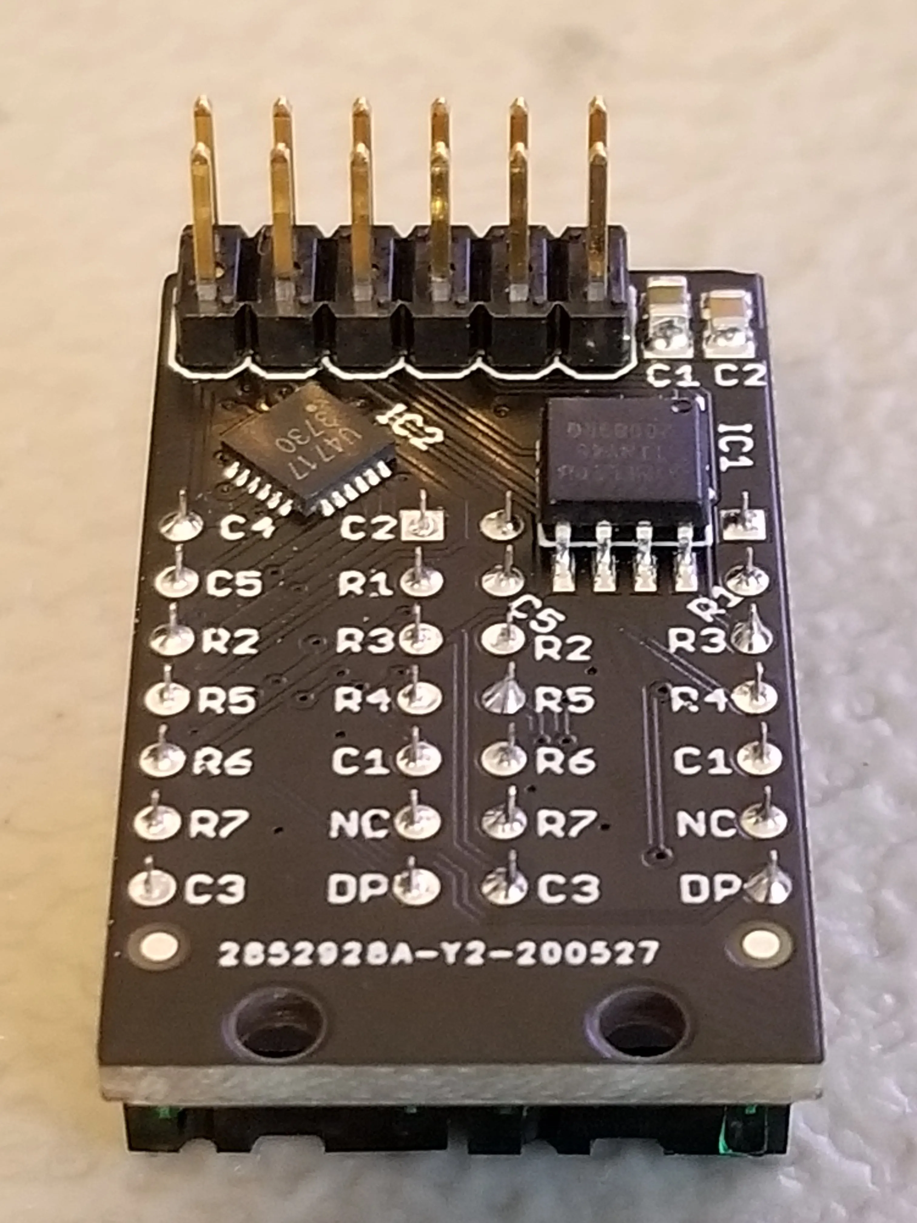 Addressable LED Chain on PCB