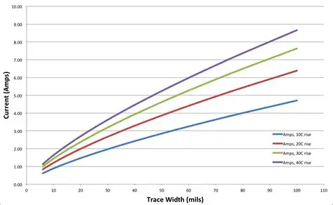 Current Capacity Chart for Copper Traces